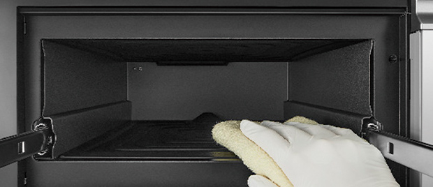 まるごと拭けるフラット庫内